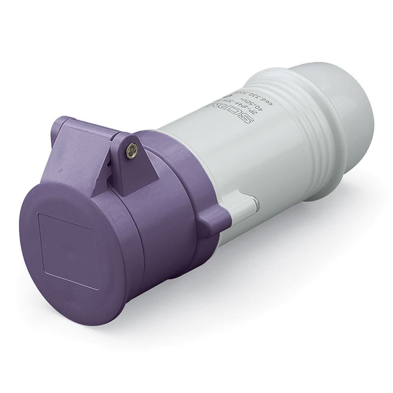 SCAME PARRE - PRESA VOL. BASSISS. 3P 16A 24V 330.1609