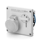 SCAME PARRE - PRESA INCASSO OMNIA 2P+T 16A 8H IP44