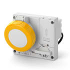 SCAME PARRE - PRESA INC.OMNIA C/FUS.3P+T 16A 4H IP67 406.1672