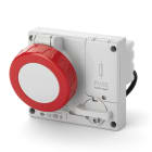 SCAME PARRE - PRESA INC.OMNIA C/FUS.3P+N 16A 6H IP67 406.1687