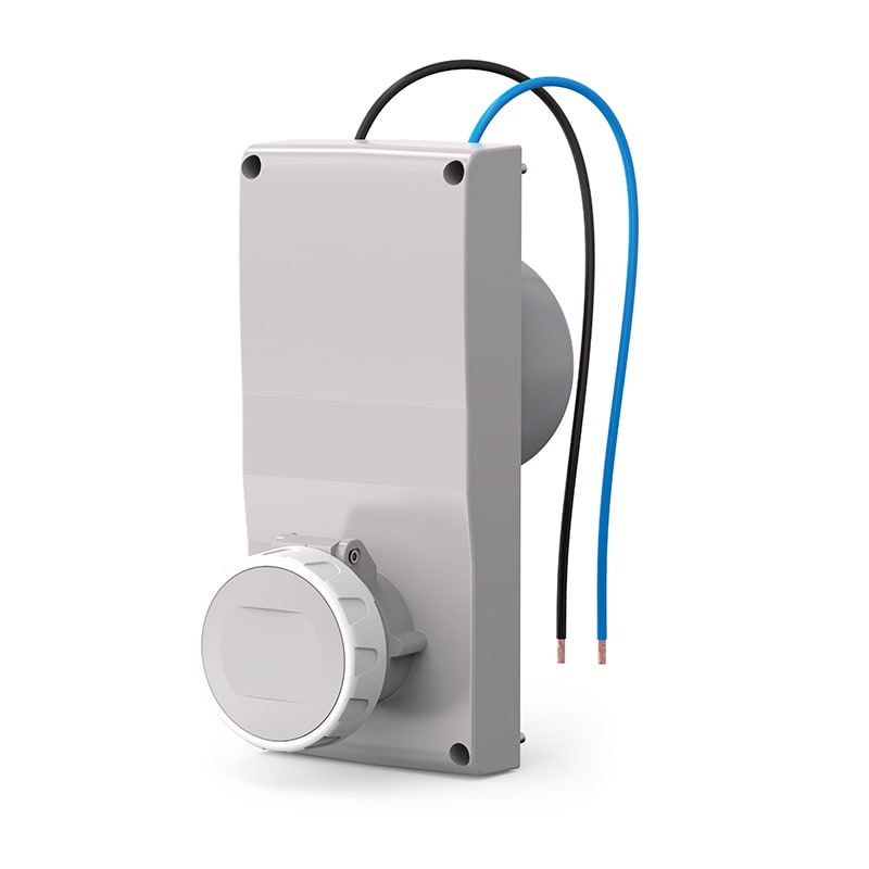 SCAME PARRE - PRESA INCASSO PROXIMA 2P 32A <50V 12H 407.2621