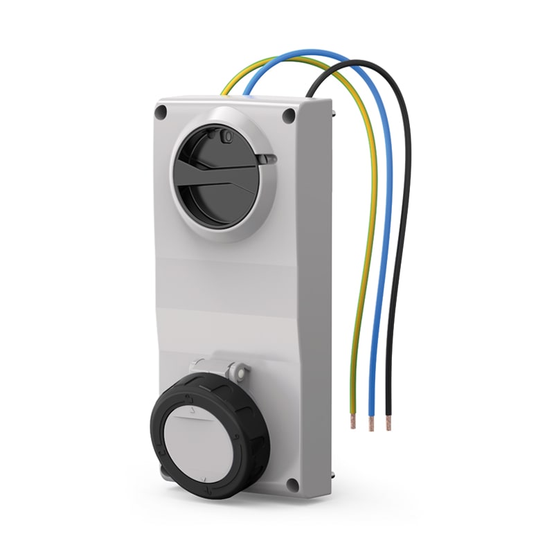 SCAME PARRE - PRESA INCASSO PROXIMA 2P+T 32A  7H 407.32836