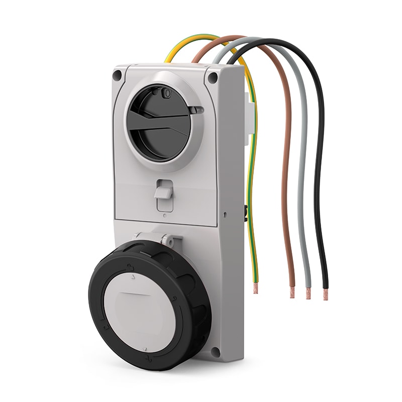 SCAME PARRE - PRESA INCASSO PROXIMA C/FUS.3P+T 16A 5H 408.16867