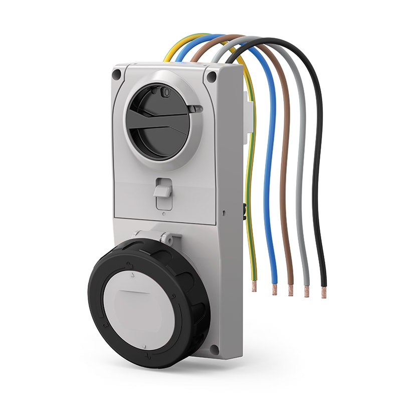 SCAME PARRE - PRESA INCASSO PROXIMA C/FUS.3P+N 16A 7H 408.16876