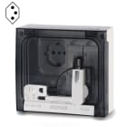 SCAME PARRE - PRESA OMNIAPLUS SVIZZERA S/PROTEZ. 409.0417