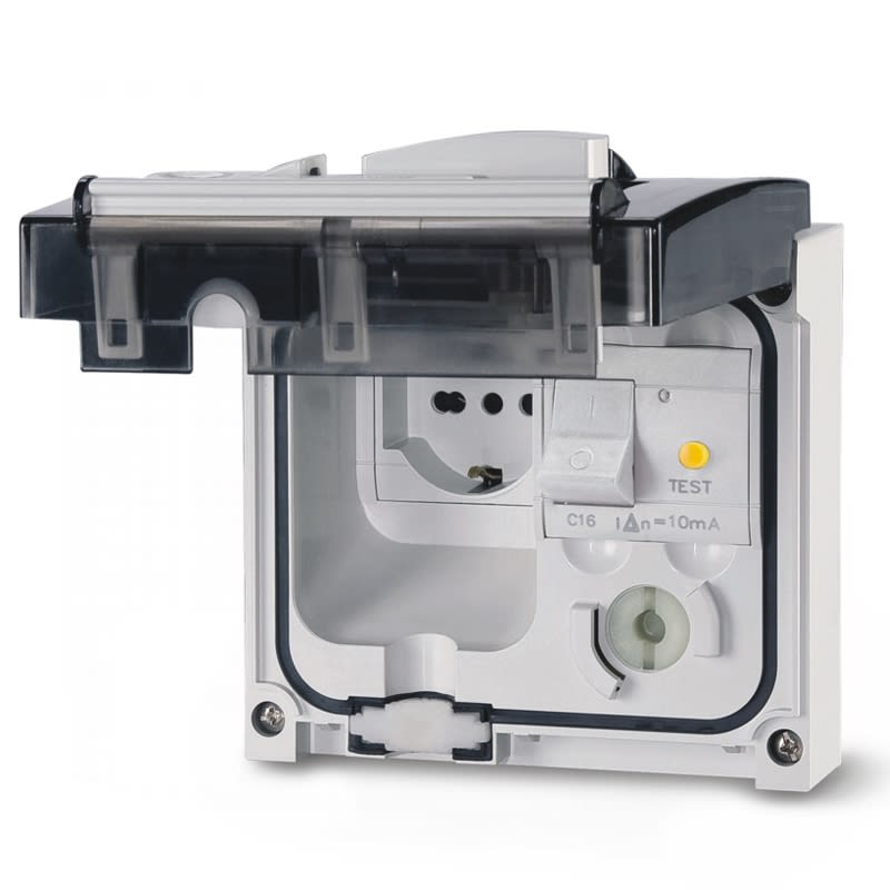 SCAME PARRE - PRESA OMNIAPLUS PLURISTAND. CON FUSIBILI 409.1405