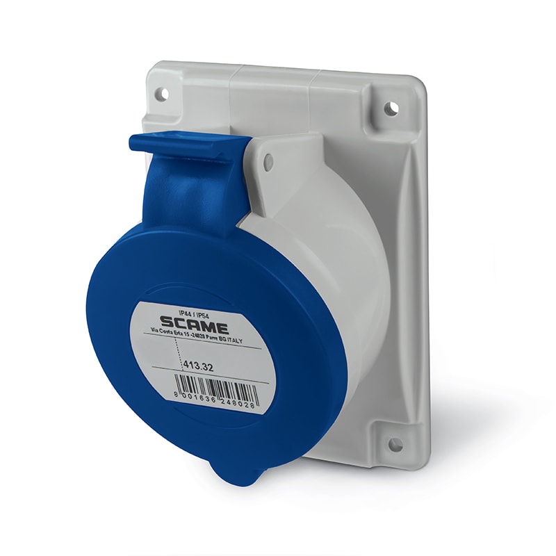 SCAME PARRE - PRESA INCASSO 3P+T IP44 32A 9H 200-250V 413.3264F