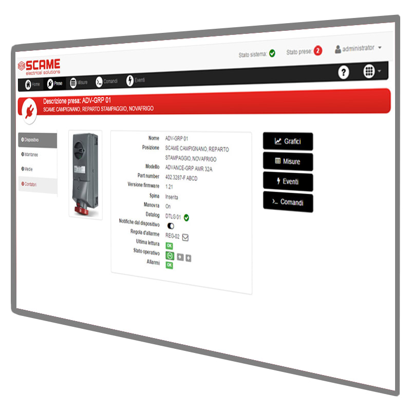SCAME PARRE - SW AMR: PACCHETTO BASE 499.AMRSW-000