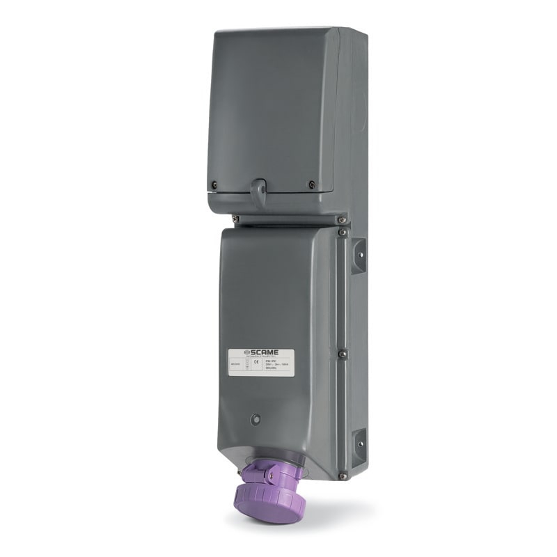 SCAME PARRE - PRESA INTERBL. 2P IP66 16A 24V CA 120VA 503.2416-F