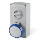 SCAME PARRE - PRESA INTERBL. 63A 2P+T 6H IP66/IP67 505.6383