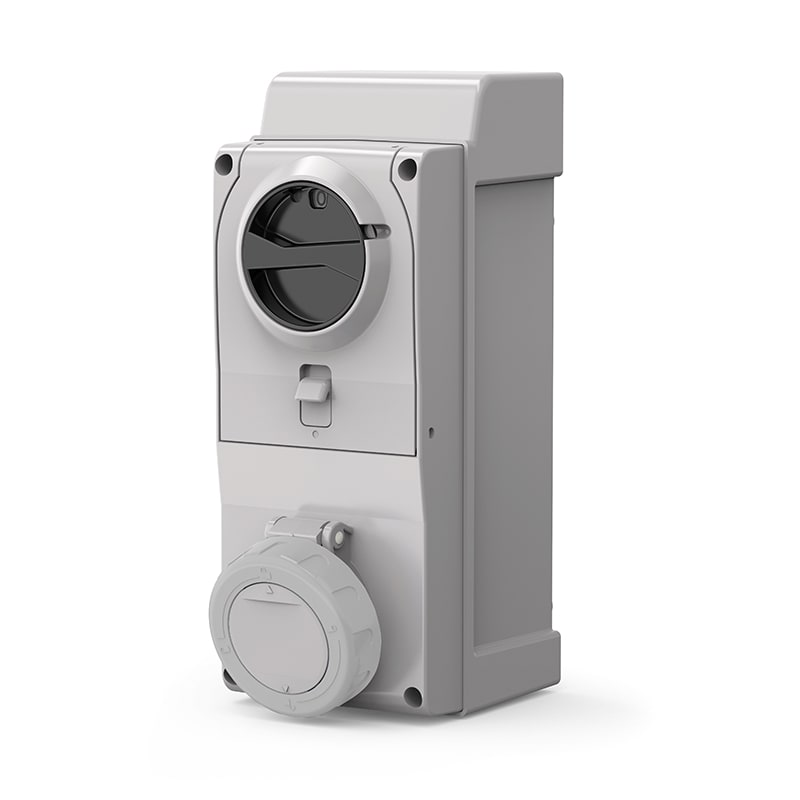 SCAME PARRE - PRESA PARETE PROXIMA C/FUS. 2P+T 16A  3H 508.16834