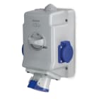 SCAME PARRE - OPTIMA-COMBI C/INT. 0/I 16A 2P+T NO FUSE 513.1653-1FNS