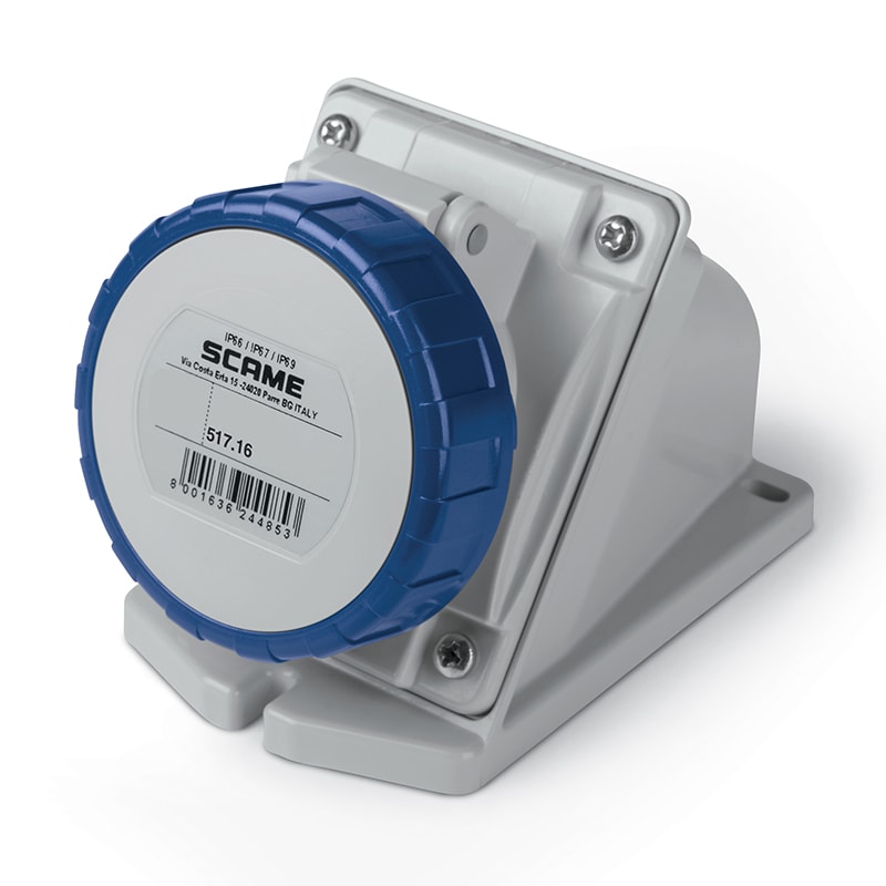 SCAME PARRE - PRESA PAR.C/INC.3P+N 16A 67 9H 517.1655