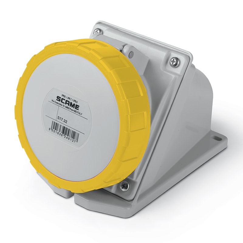 SCAME PARRE - PRESA PAR.C/INC.3P+N 32A 67 4H 517.3252