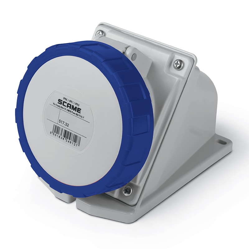 SCAME PARRE - PRESA PAR.C/INC.2P+T 32A 67 6H