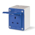 SCAME PARRE - PRESA PARETE BS1363 13A (VERSIONE PG) 570.4141