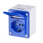 SCAME PARRE - PRESA PARETE PLURISTANDARD (VERSIONE PG) 570.4151