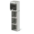 SCAME PARRE - SISTEMA CENTRALINO 6 DIN + 3 PRESE OMNIA