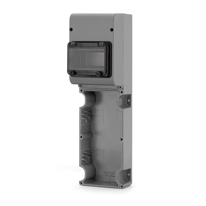 SCAME PARRE - BASE+CENTRALINO TR. X 1 PRESA GRP 16/32A