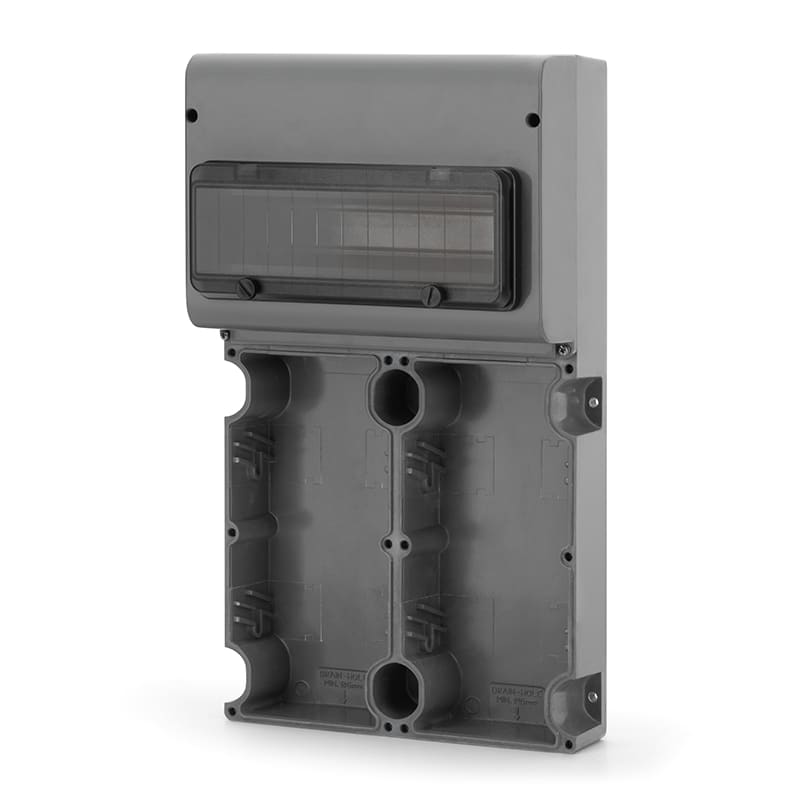 SCAME PARRE - BASE+CENTRALINO TR. X 2 PRESE GRP 16/32A 579.5122.D