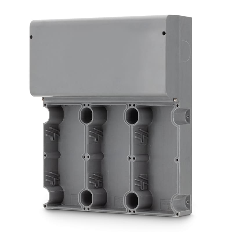 SCAME PARRE - BASE + DERIVAZIONE X 3 PRESE GRP 16/32A