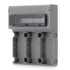 SCAME PARRE - BASE+CENTRALINO TR. X 3 PRESE GRP 16/32A 579.5132.D