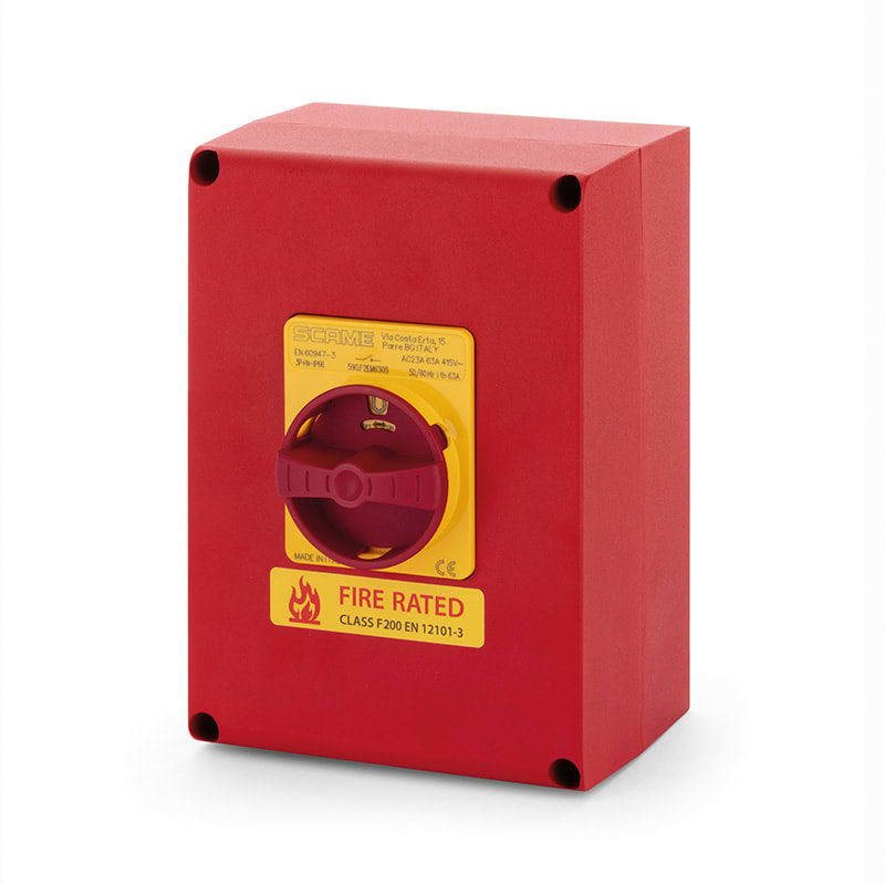 SCAME PARRE - INT. DI MANOVRA/SEZ. 80A 3P IP66