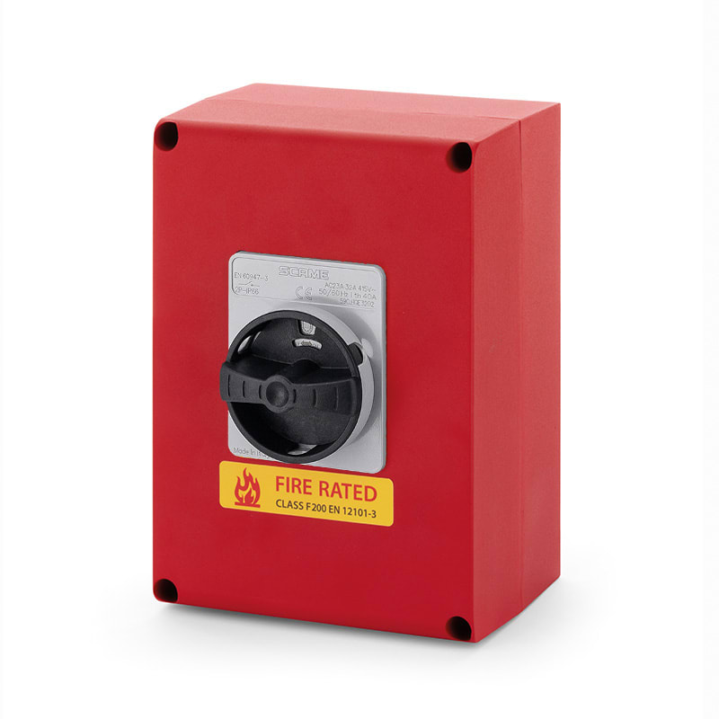 SCAME PARRE - INT. DI MANOVRA/SEZ. 32A 6P IP66