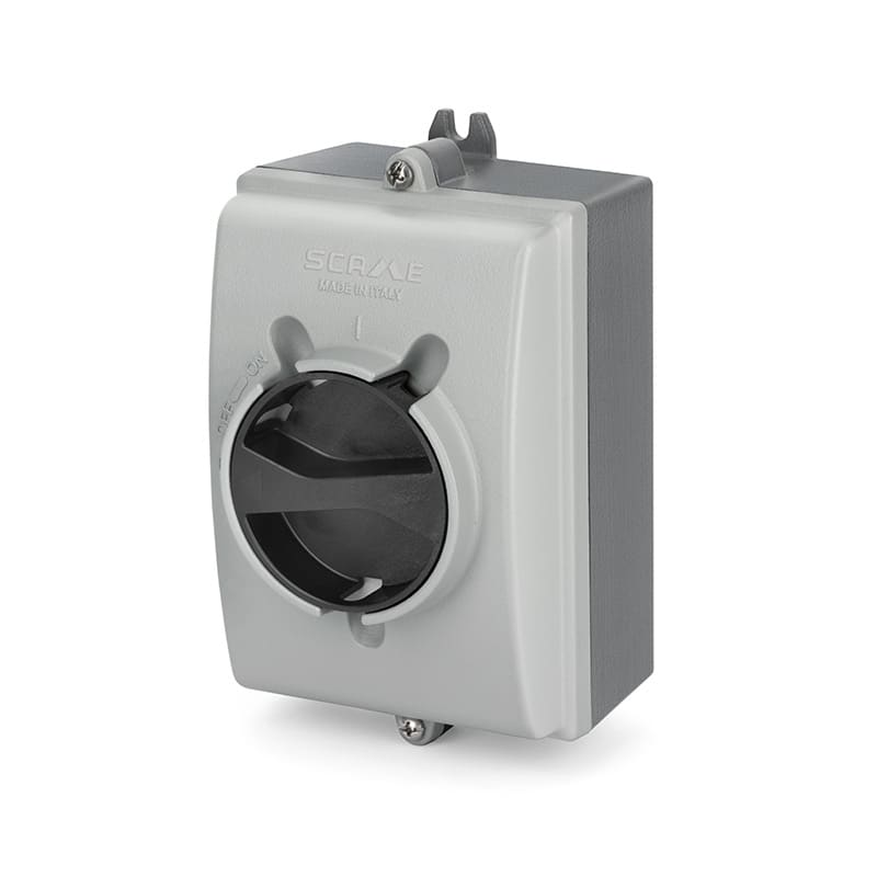 SCAME PARRE - INT. DI MANOVRA/SEZ. 20A 2P IP66