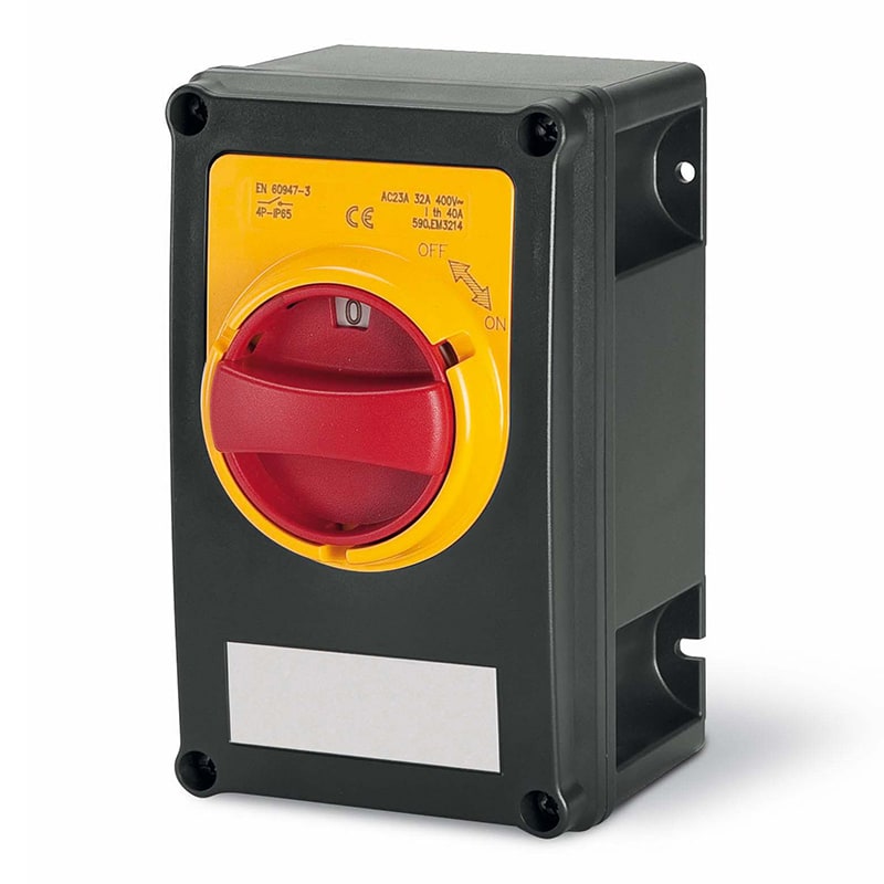 SCAME PARRE - DISP. COMANDO EMERG. IP66 40A 3P 590.JEM4003