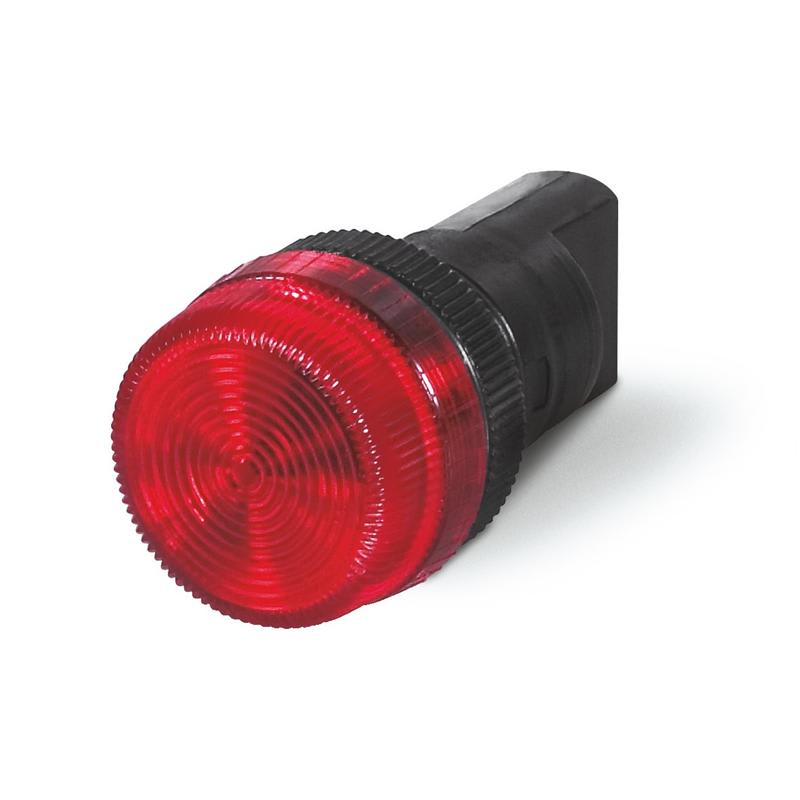 SCAME PARRE - SPIA LUMINOSA D22 - 220V - LED BLU 590.PLML4L220