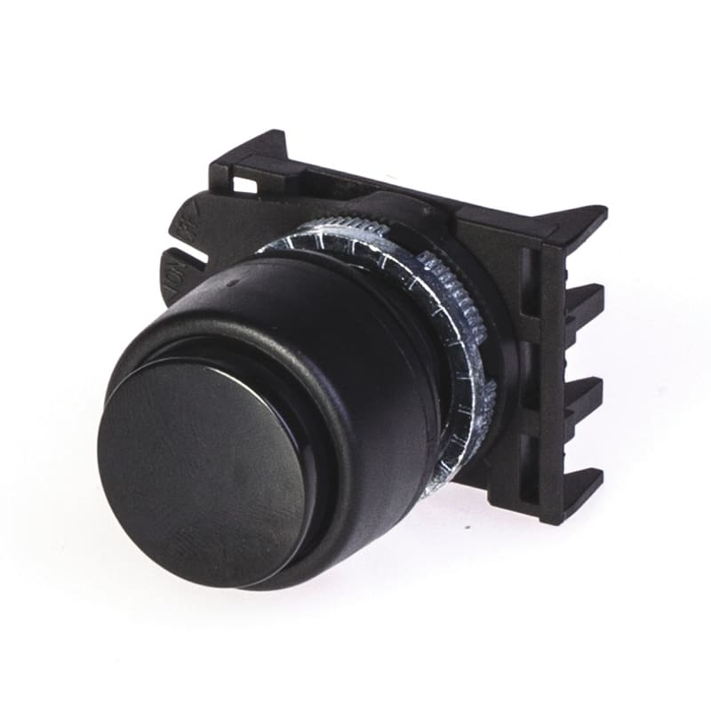 SCAME PARRE - PULSANTE SPORGENTE NERO