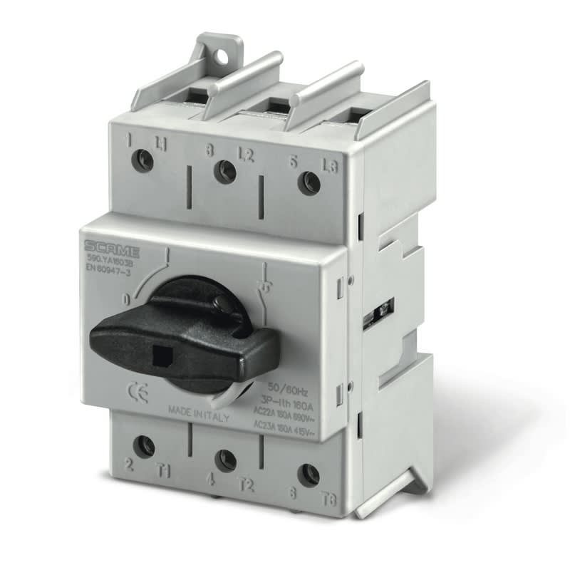 SCAME PARRE - FRUTTO INTERRUTTORE 125A 8 POLI  BOX 590.YA1258B