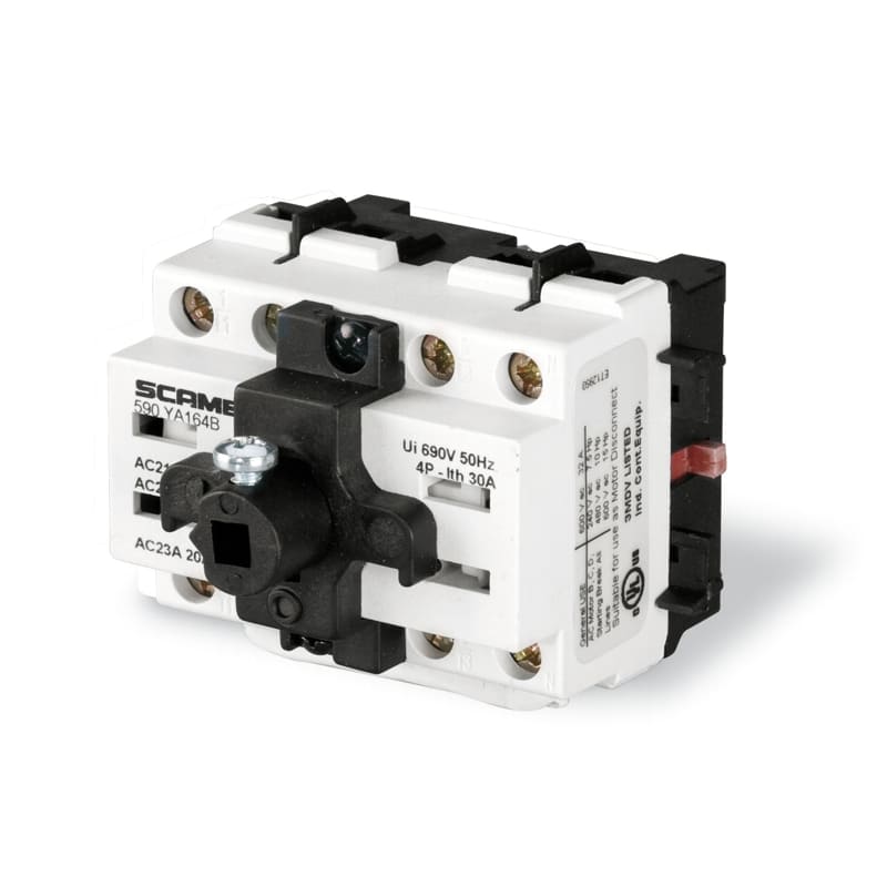 SCAME PARRE - FRUTTO INTERRUTTORE 16A 3 POLI BOX (DX)