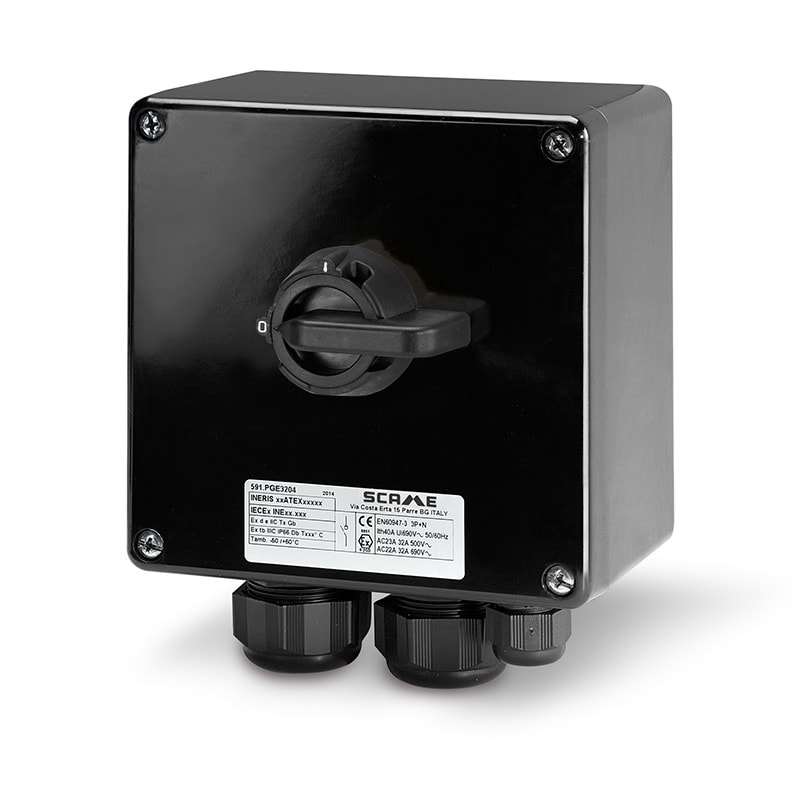 SCAME PARRE - DISP. COM. GENERALE EX GD 3/4P 20A GRP 591.PGE2004-A