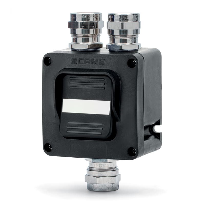 SCAME PARRE - DEVIATORE (NO+NC) 1XM20 + 2XM20 592.R002-03-A