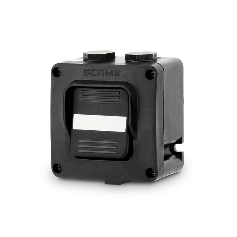 SCAME PARRE - PULSANTE BIPOLARE (NO+NC) 2XM20 592.R003-02-P