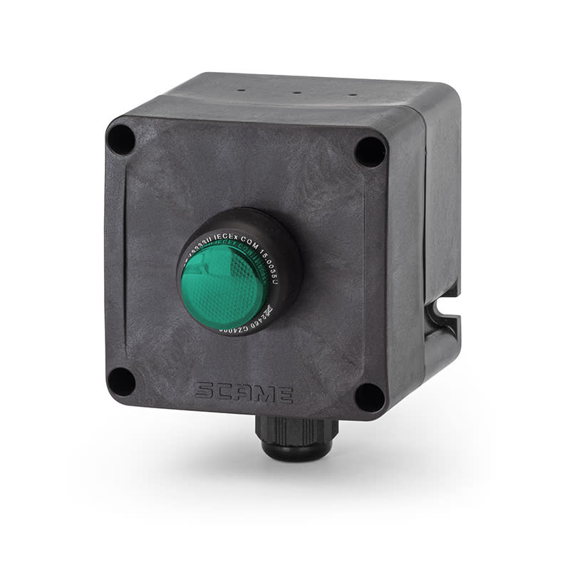 SCAME PARRE - CONTROL STATION EX 95X95X80MM 593.111-1LDG