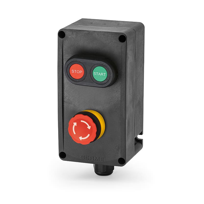 SCAME PARRE - CONTROL STATION EX 95X180X82MM 593.321-5SSER