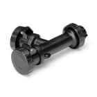 SCAME PARRE - ADATTATORE 2X2P+T 220V 16A IP67 NERO 600.2505-062.K