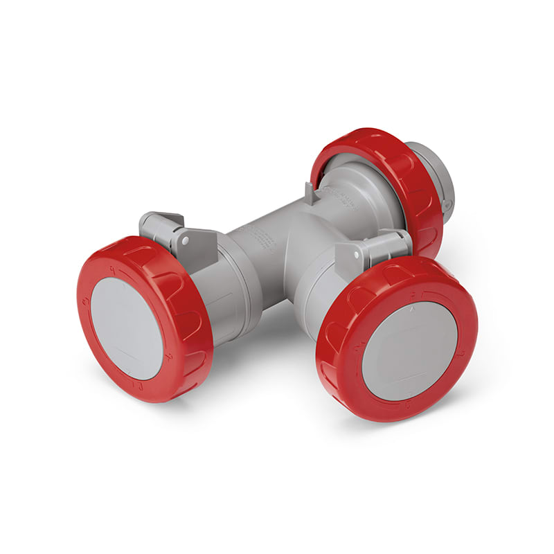 SCAME PARRE - ADATTATORE 2X3P+T 380V 32A IP67 600.2505-065