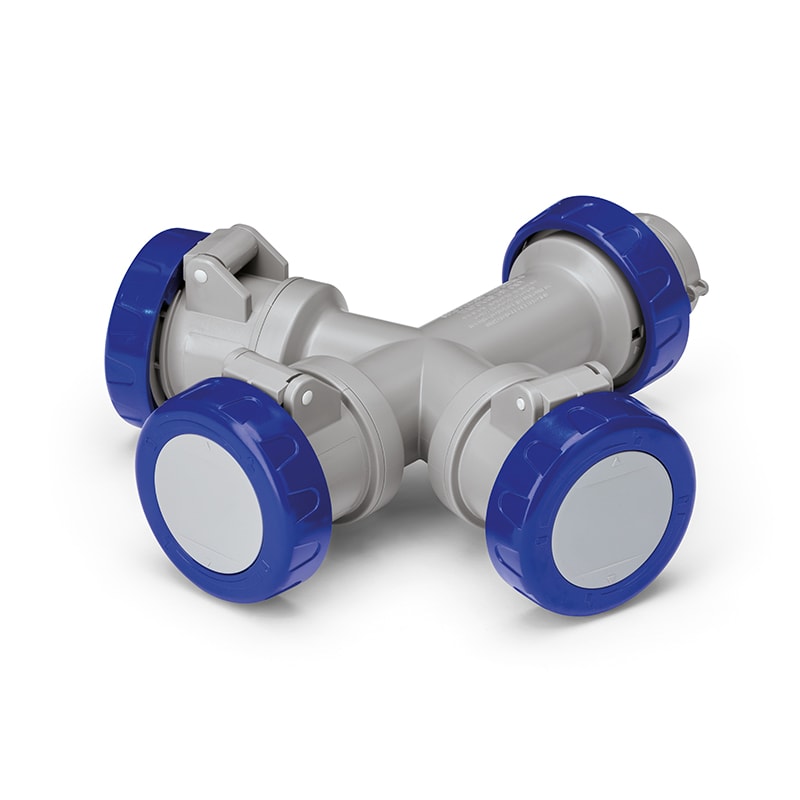 SCAME PARRE - ADATTATORE 3X2P+T 220V 32A IP67 600.3505-067