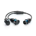 SCAME PARRE - SDOPPIATORE MOBILE 2P+T 16A IP66/67/69 605.1633/CK