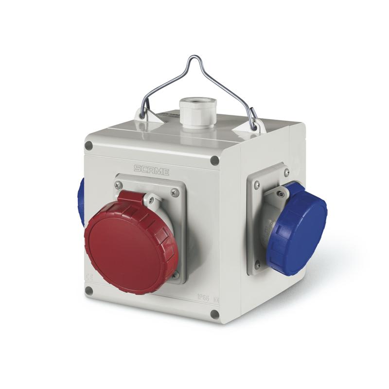 SCAME PARRE - ADATTATORE 4 USCITE S/CAVO IP66 623.4505-006