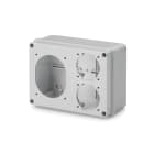 SCAME PARRE - ADATTATORE VUOTO 160X120X80 1X16A+2XDOMO