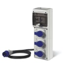 SCAME PARRE - QUADRO DISTR. PORTATILE BLOCK3 630.3006-370