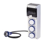 SCAME PARRE - QUADRO DISTR. PORTATILE BLOCK3