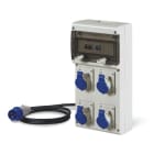 SCAME PARRE - QUADRO DISTR. PORTATILE BLOCK4 630.4006-433
