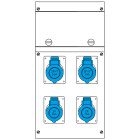SCAME PARRE - QUADRO DISTR. PORTATILE BLOCK4