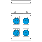 SCAME PARRE - QUADRO DISTR. PORTATILE BLOCK4
